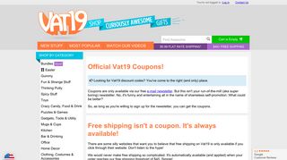 Vat19.com: Coupon Codes, Promo Codes, and Discounts