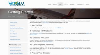 Getting Started | VATSIM.net