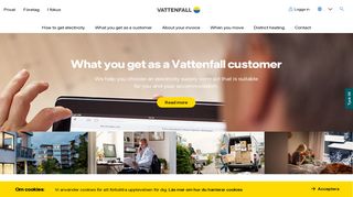 English - Read about how to get electricity - Vattenfall