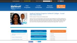 Medical Training Programs Online - Vatterott