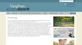 Financing Options | Vaughan Bassett