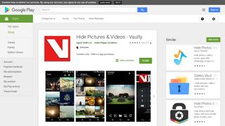 Hide Pictures & Videos - Vaulty - Apps on Google Play