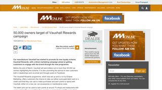 50000 owners target of Vauxhall Rewards campaign | Car - AM-online