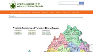 Districts | Virginia Association of Volunteer Rescue Squads