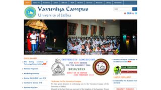 Vavuniya Campus — University of jaffna