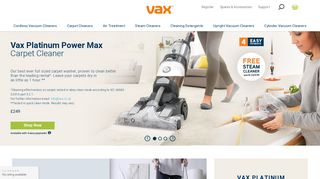 VAX Carpet, Steam & Vacuum Cleaners | VAX Official Website