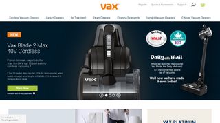 VAX Carpet, Steam & Vacuum Cleaners | VAX Official Website