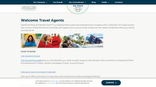 Travel Agents | SeaWorld Entertainment