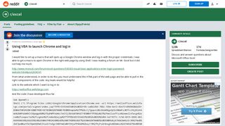 Using VBA to launch Chrome and log in : excel - Reddit