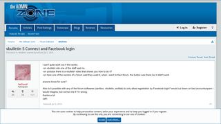 vbulletin 5 Connect and Facebook login | The Admin Zone