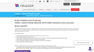 Home Phone - Free Canada Calling | VBuzzer - Home Phone Service