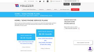 Home / SOHO Phone Plans - VBuzzer