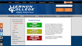 Student Email - Vernon College