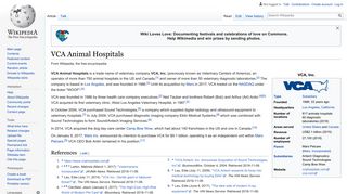 VCA Animal Hospitals - Wikipedia