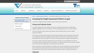 Accessing the Insight Assessment Platform (Login)