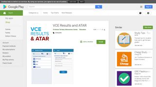 VCE Results and ATAR - Apps on Google Play