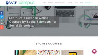 SAGE Campus - Online Data Science Courses for Social Scientists ...