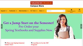 Valencia College Campus Store: Welcome