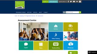 Assessments - Vancouver Community College - VCC