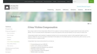 Crime Victims Compensation