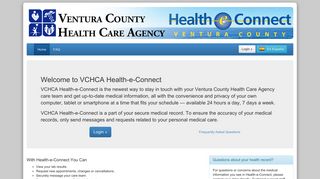 Health-e-Connect | Ventura County - Ventura County Health Care ...