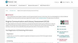 Virginia Communication and Literacy Assessment (VCLA) :: Pearson ...