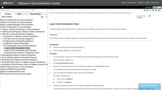 Log In to the Orchestrator Client