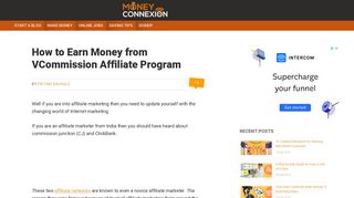How to Earn Money from VCommission Affiliate Program