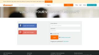 User Login Panel - Sign in with Your Registered Email ID ... - VConnect