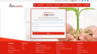 VConnect Login - Virtue Group