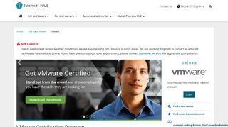 VMware :: Pearson VUE