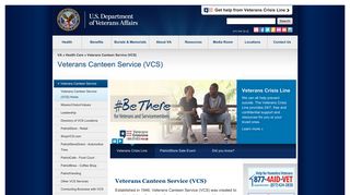 Veterans Canteen Service (VCS) Home