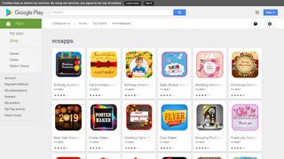 Android Apps by vcsapps on Google Play