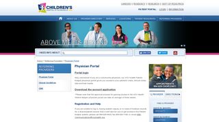 Physician Portal - Children's Hospital of Richmond at VCU