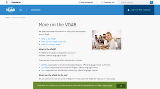 Information about VDAB | VDAB