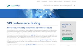 VDI Performance Testing - Login VSI