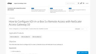 How to Configure VDI-in-a-Box 5.x Remote Access with NetScaler ...