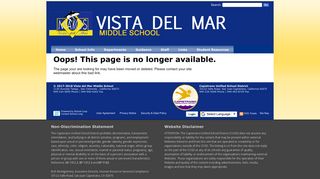 Staff Links - Vista del Mar Middle School - School Loop