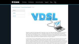 VDSL2 | D-Link