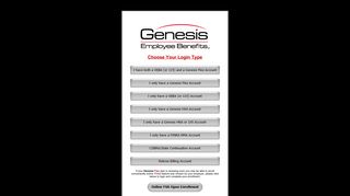 Login Select - GenesisBenefits.net