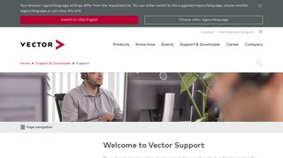 Support | Vector - Vector Informatik GmbH