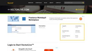 Welcome to Vectorlive.com - Login to Start VectorLive™