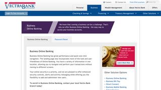 Business Online Banking - Vectra Bank Colorado
