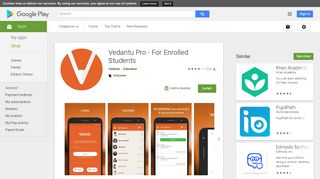 Vedantu Pro - For Enrolled Students - Apps on Google Play