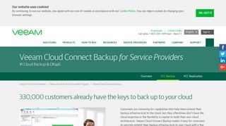 Veeam Cloud Connect Backup for Service Providers