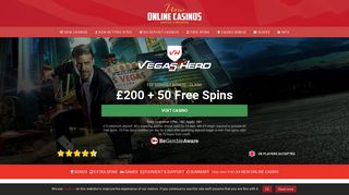 Vegas Hero Casino - Become a HERO! Claim your bonus today!