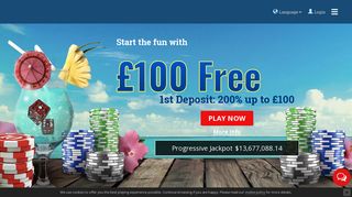 Get €100 free at Vegas Palms Online Casino