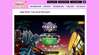 Vegas World - Free Slots App & Social Casino Game