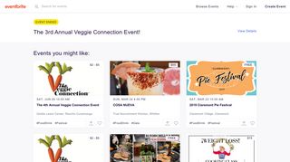 The 3rd Annual Veggie Connection Event! Tickets, Sat, Jun 30, 2018 ...