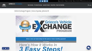 Grieco Hyundai of Johnston, RI | Vehicle Exchange Program ...